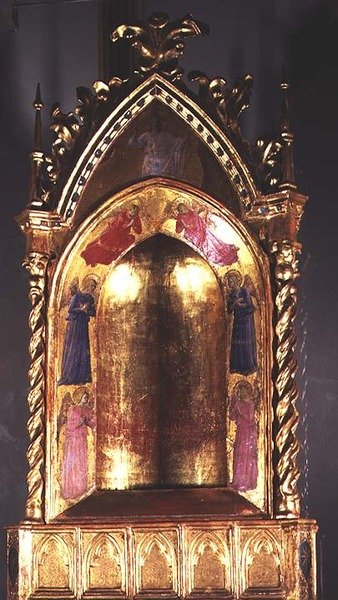 Tabernakel med Kristus og englene av Fra (c.1387 1455) Angelico