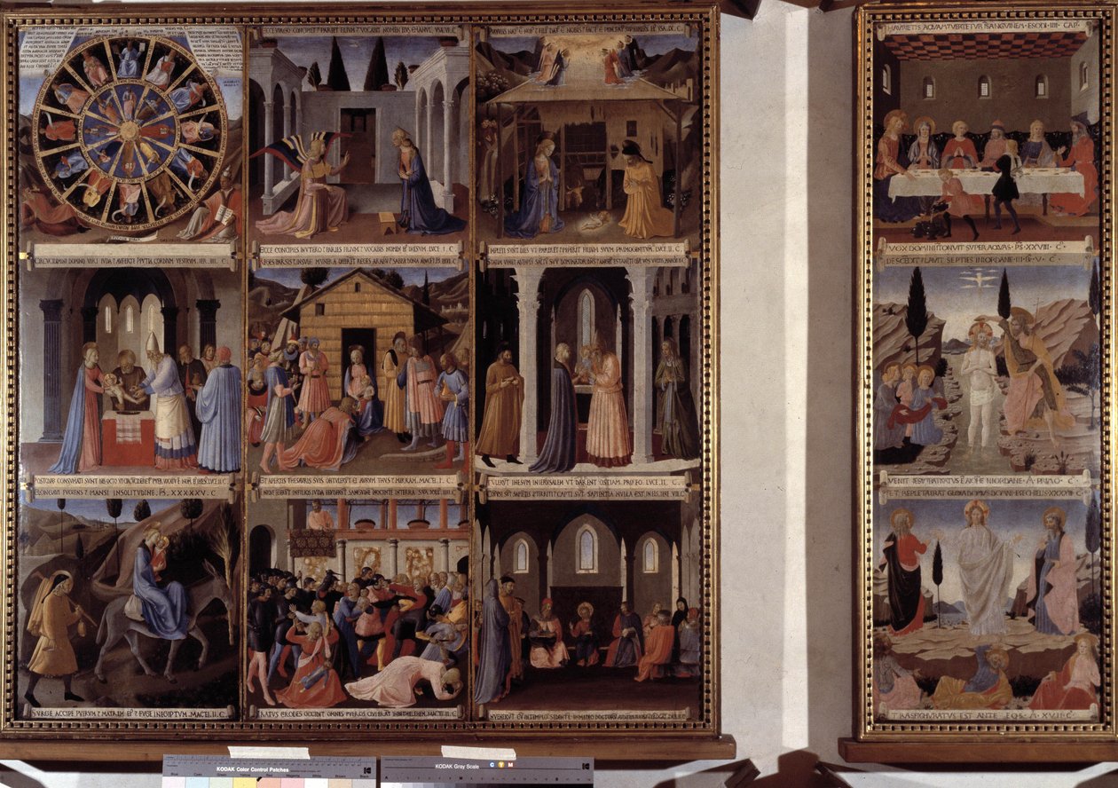 Scene av Kristi liv av Fra  Angelico