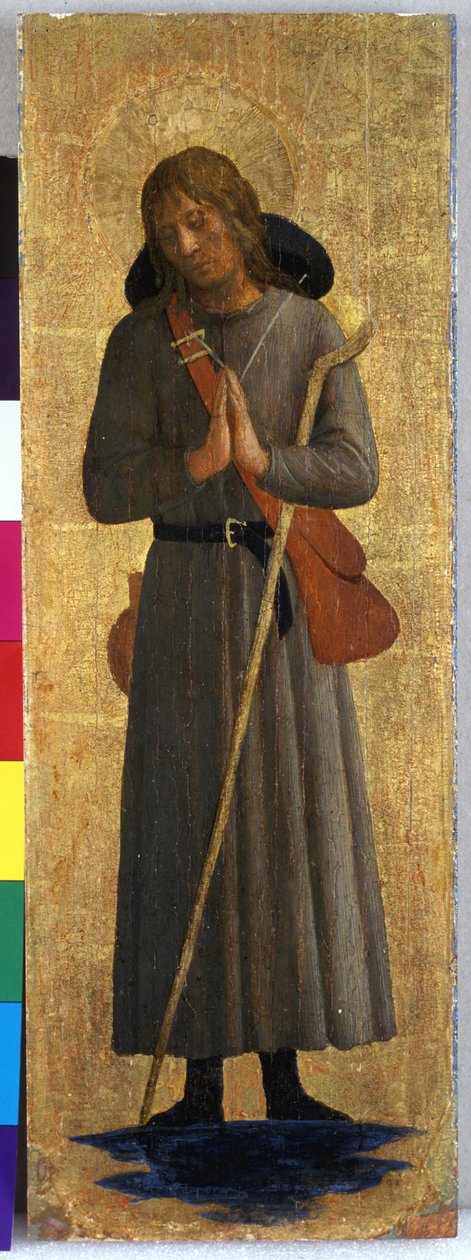 A Saint, ca. 1435-40 (tempera på poppeltre) av Fra Angelico