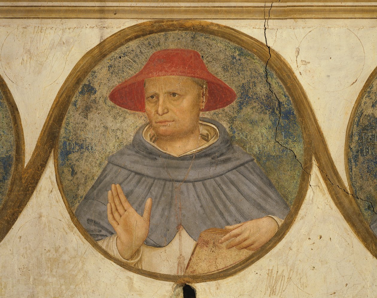 Salige Ugolino av Orvieto, teolog og filosof av Fra Angelico