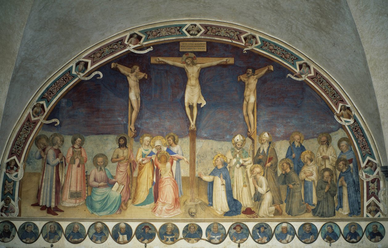 Crucifixion du Christ, 1442 av Fra Angelico