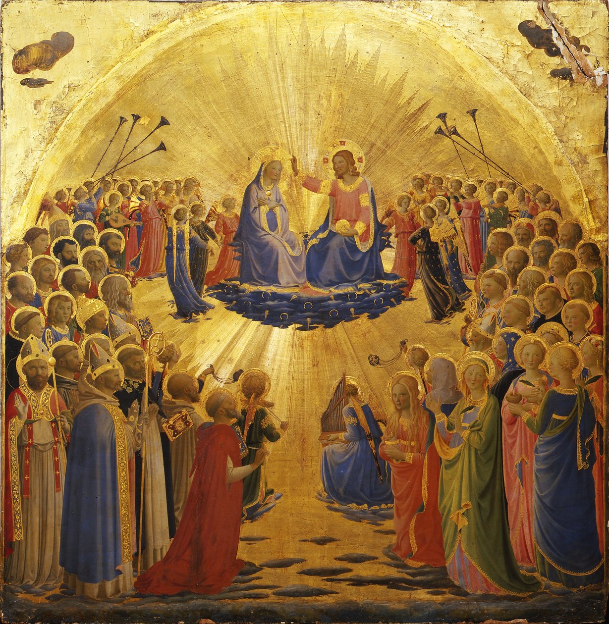 Kroningen av jomfruen av Fra Angelico