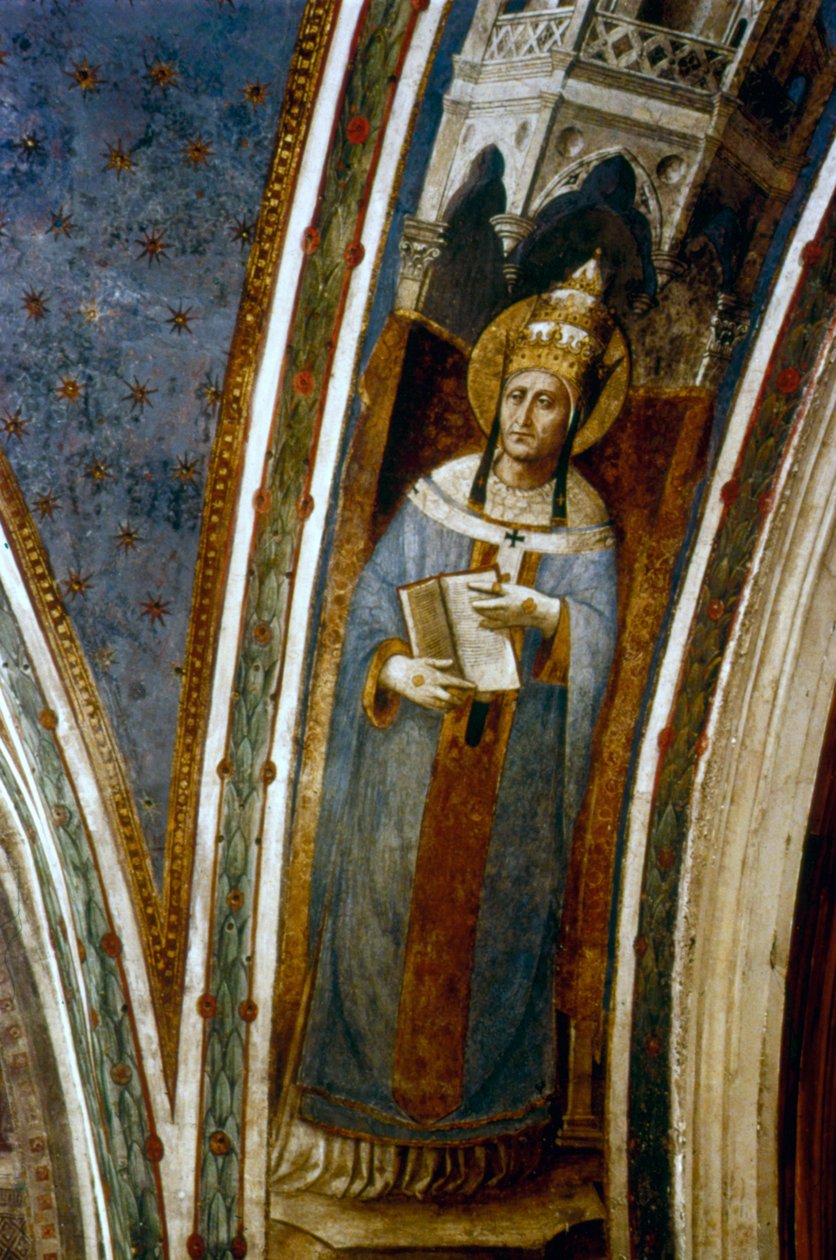 St Gregory, midten av 1400-tallet av Fra Angelico
