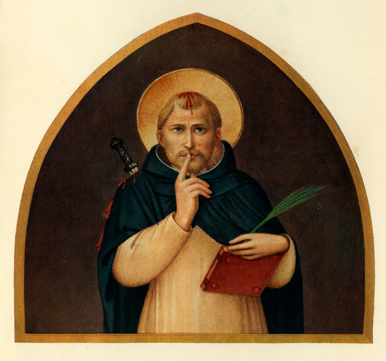 St. Peter Martyren, 1400-tallet, c1909 av Fra Angelico