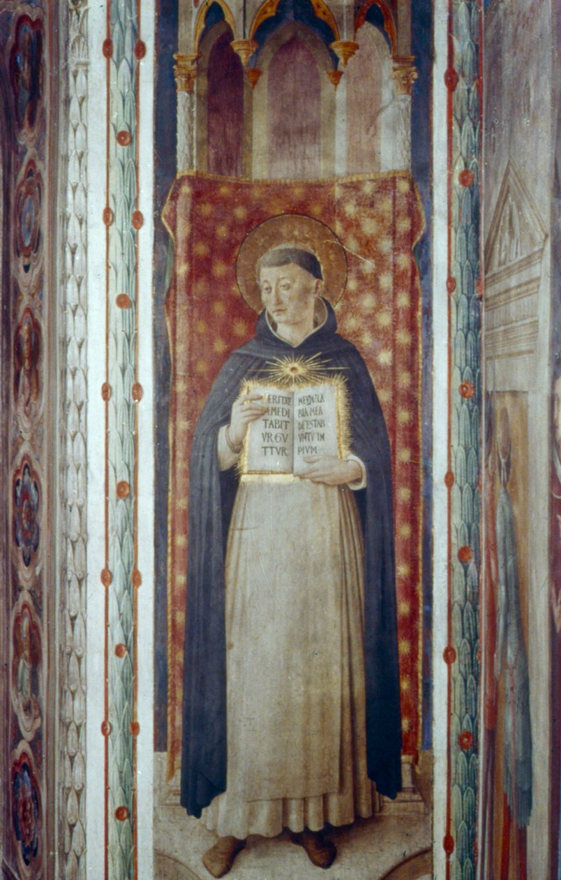 St Thomas Aquinas, midten av 1400-tallet av Fra Angelico
