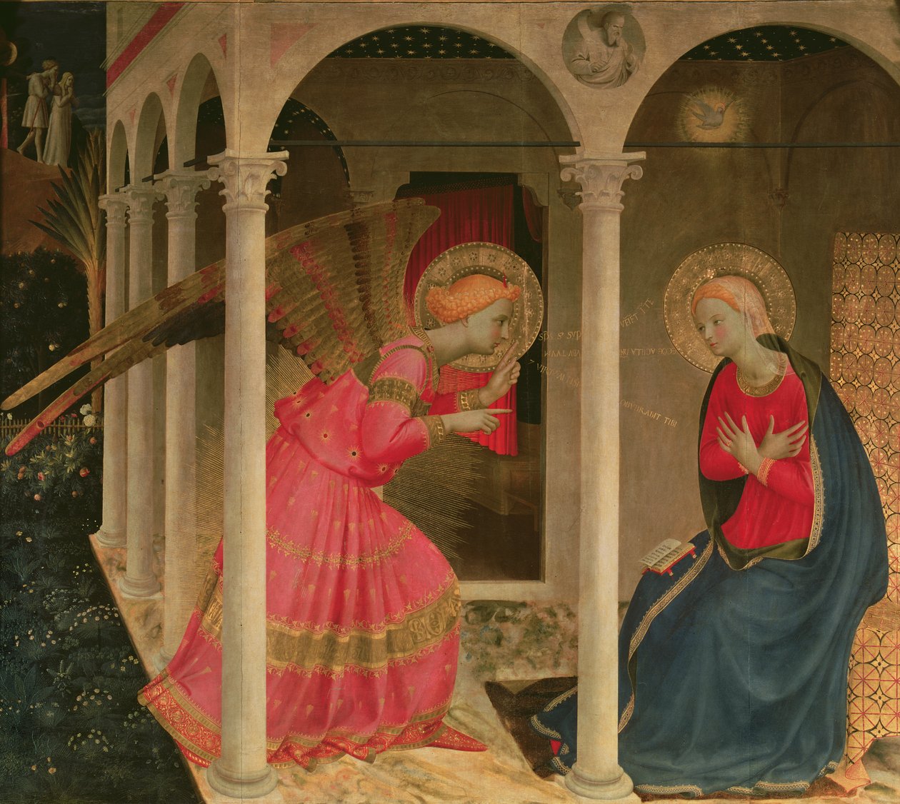 Bebudelsen (tempera på panel) (se også 43914) av Fra Angelico