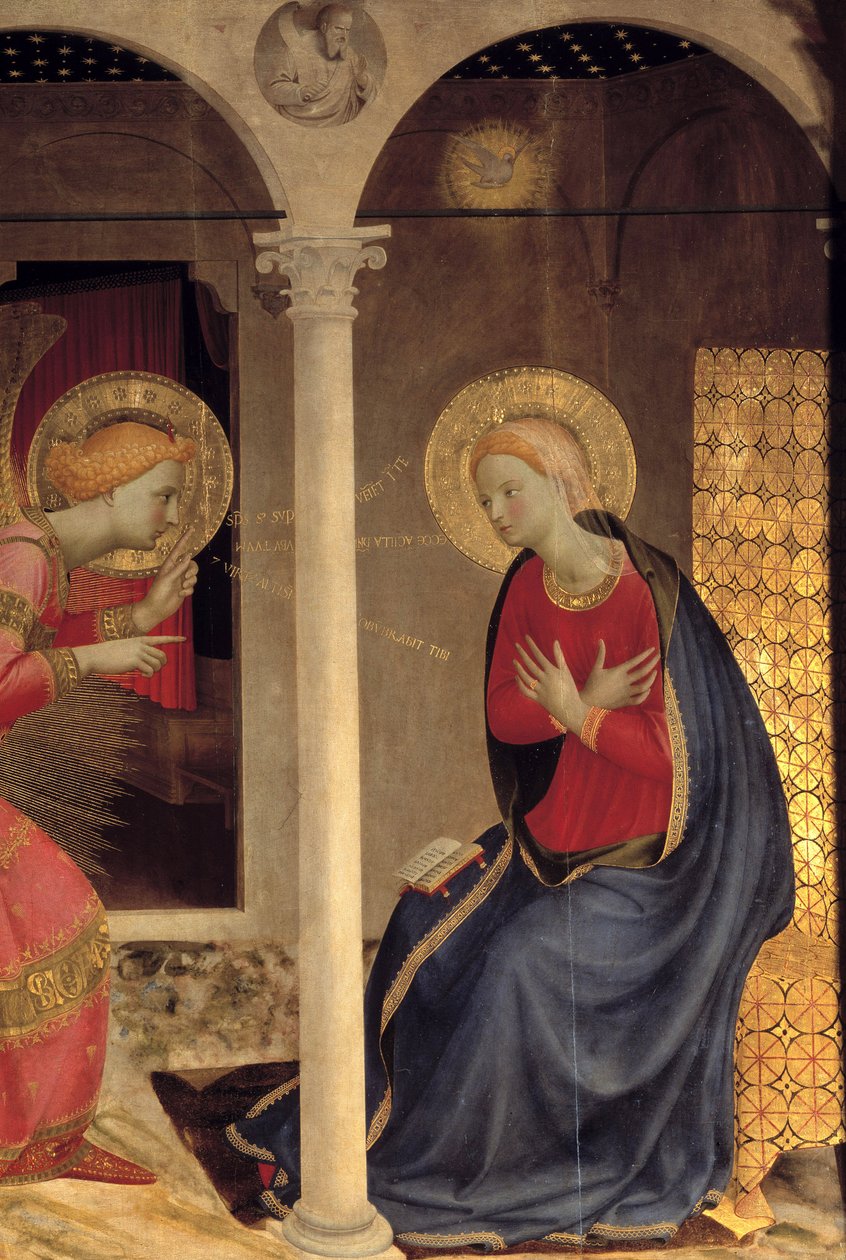 "" Bebudelsen - Spade av Cortone av Fra Angelico