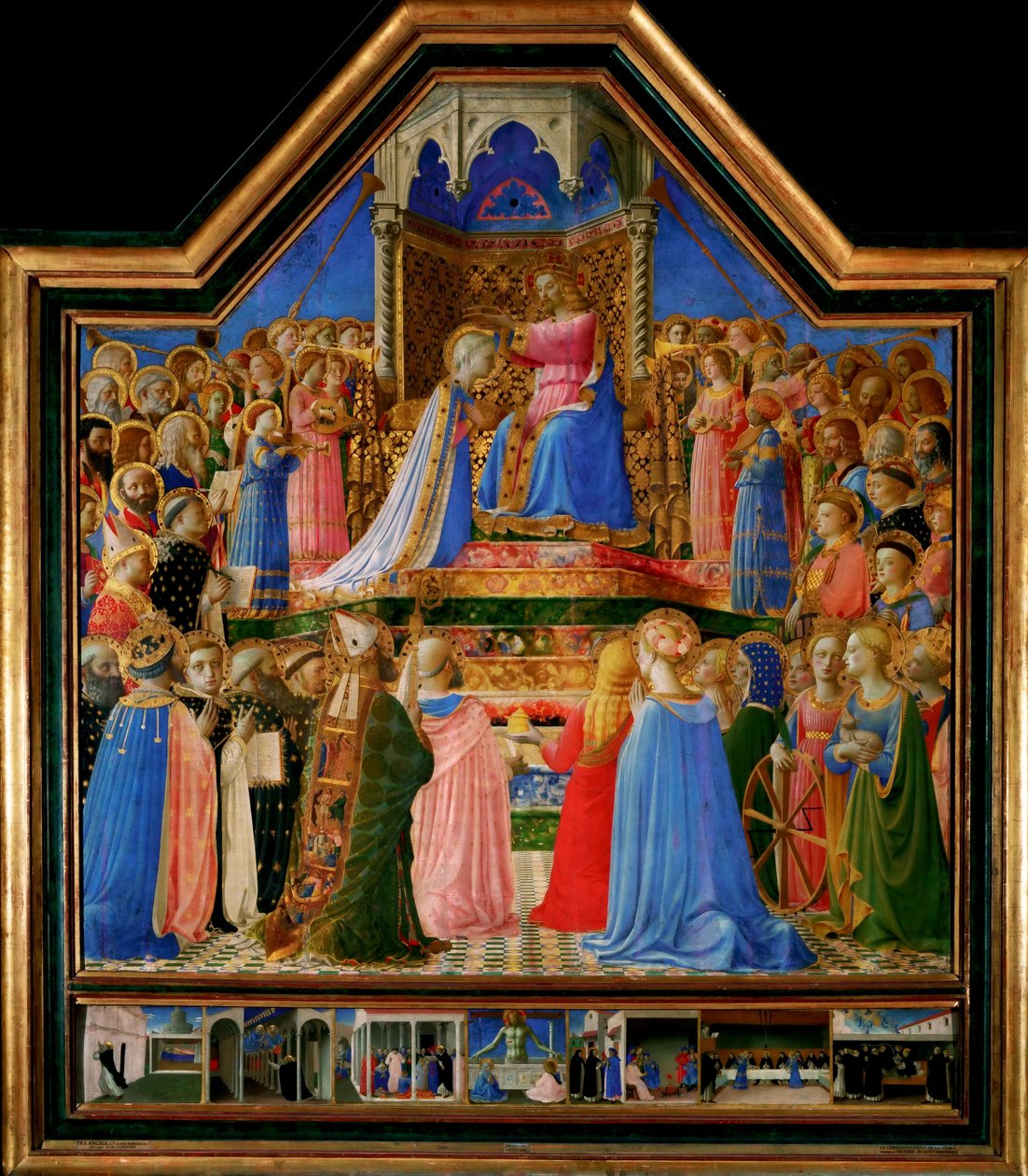 Jomfruens kroning av Fra Angelico