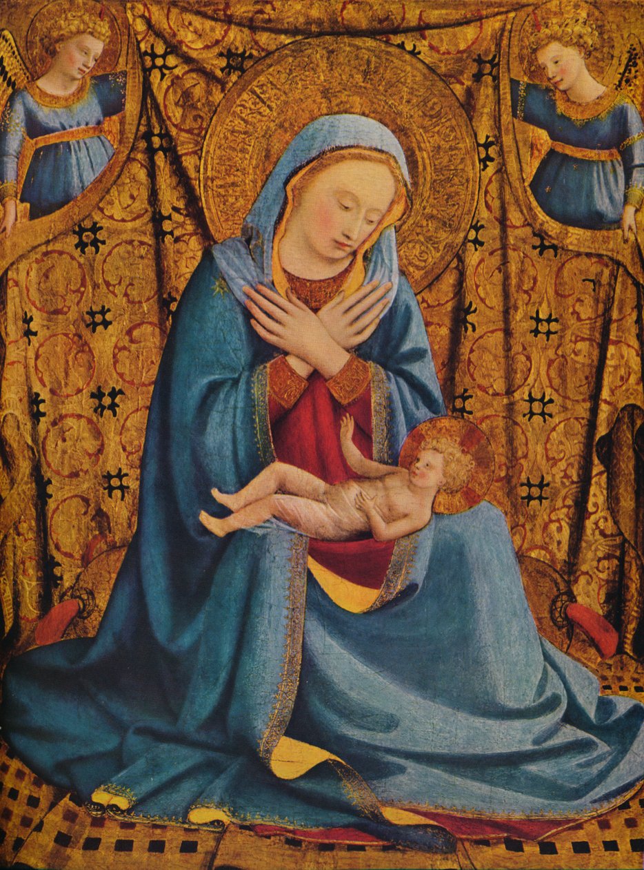 Ydmykhetens Madonna, c1430 av Fra Angelico