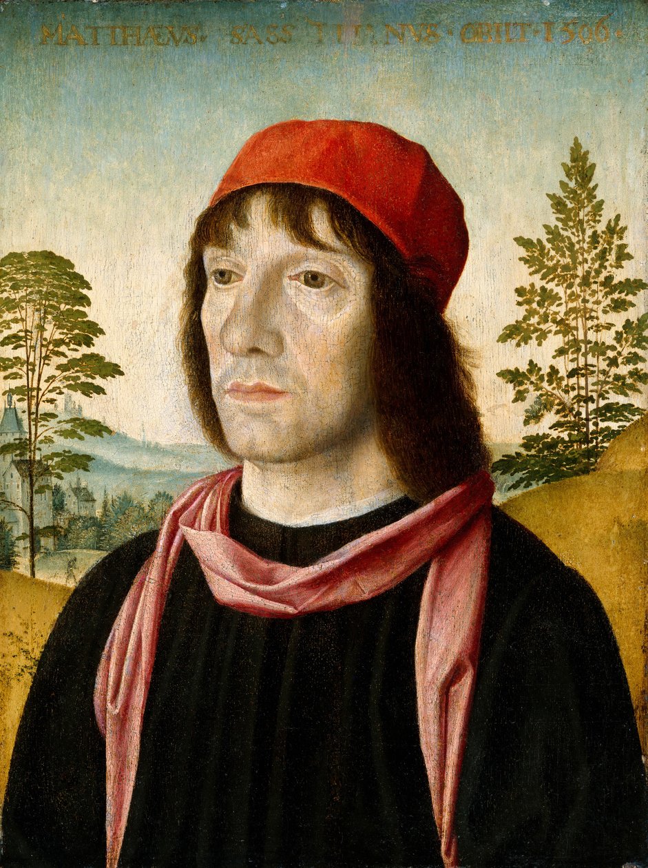 Portrett av en mann, kort tid etter 1497. av Fra Bartolomeo