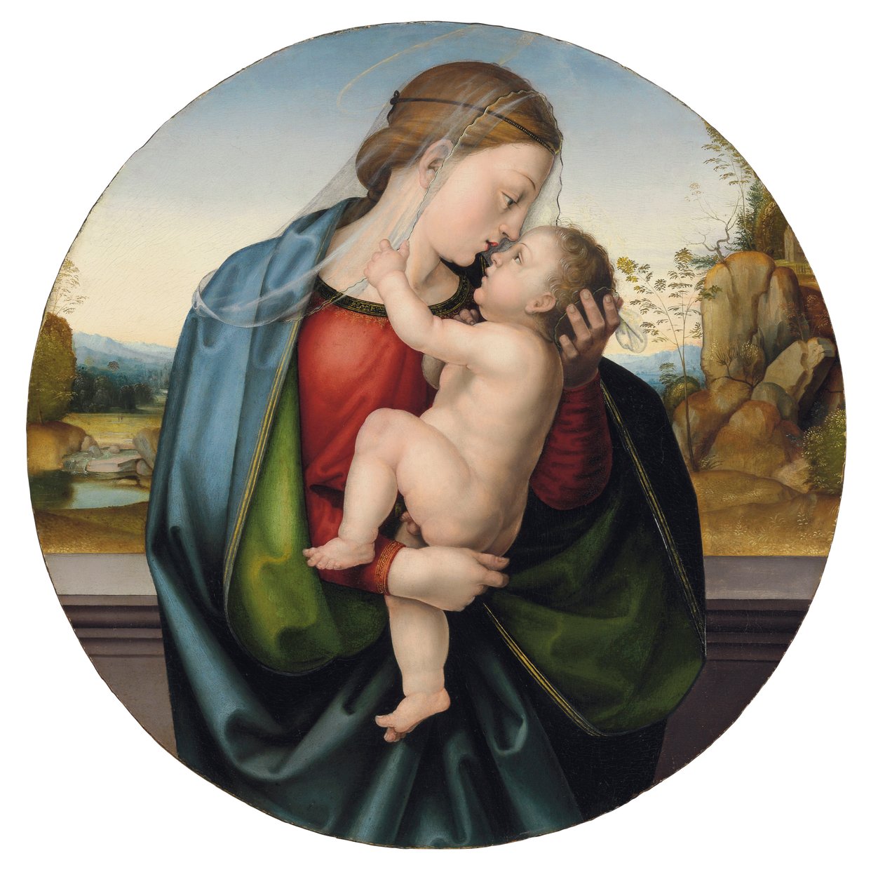 Madonnaen og barnet av Fra Bartolomeo