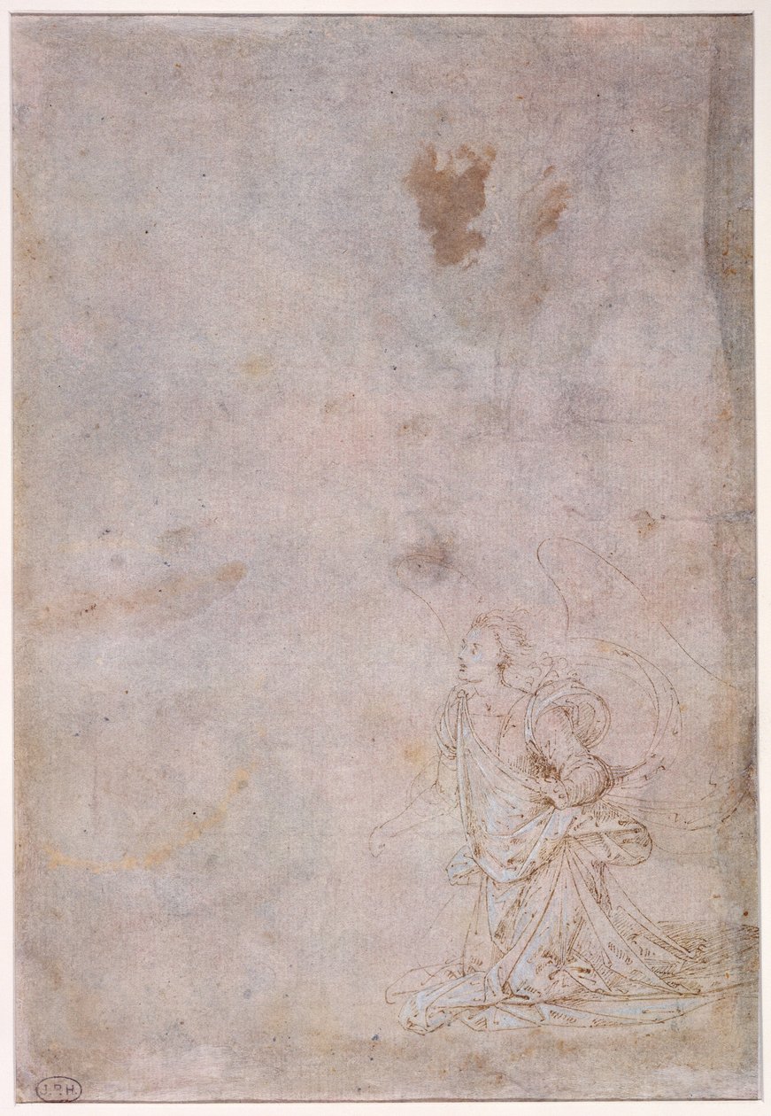 En knelende engel av Fra Bartolommeo