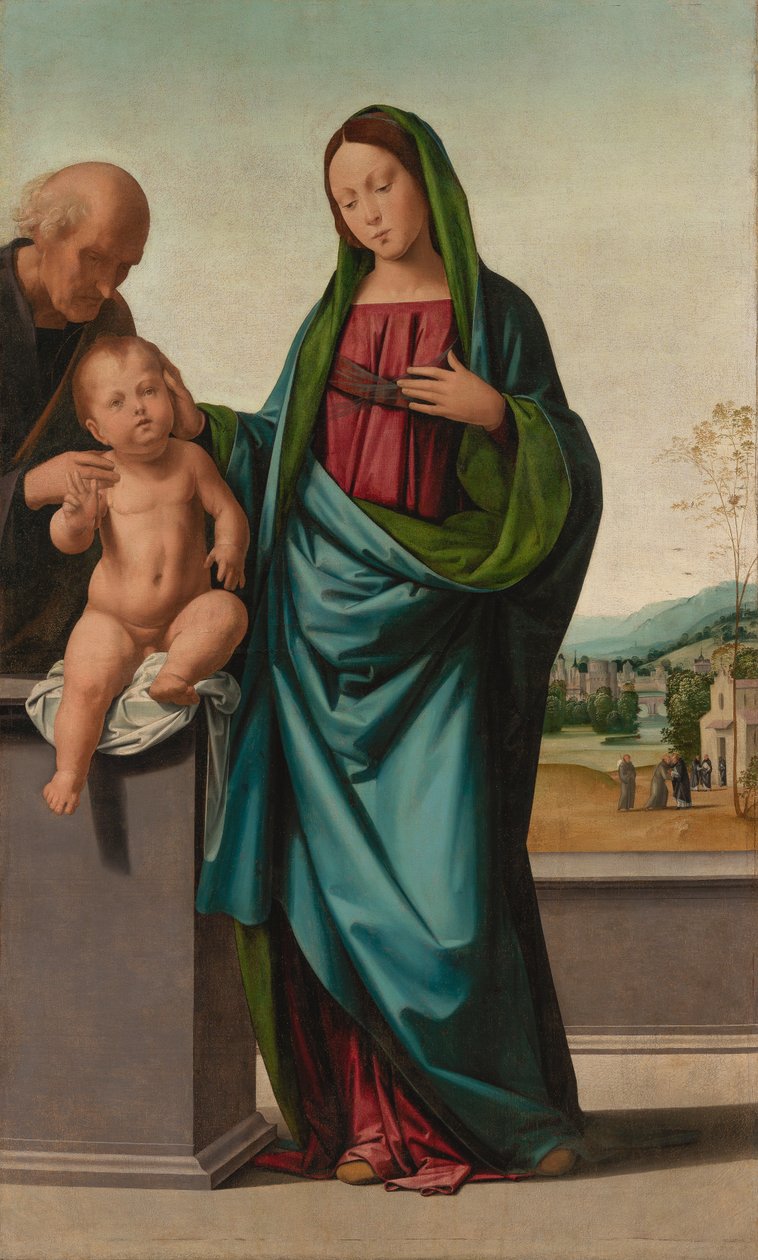 Hellige familie, ca. 1497 av Fra Bartolommeo