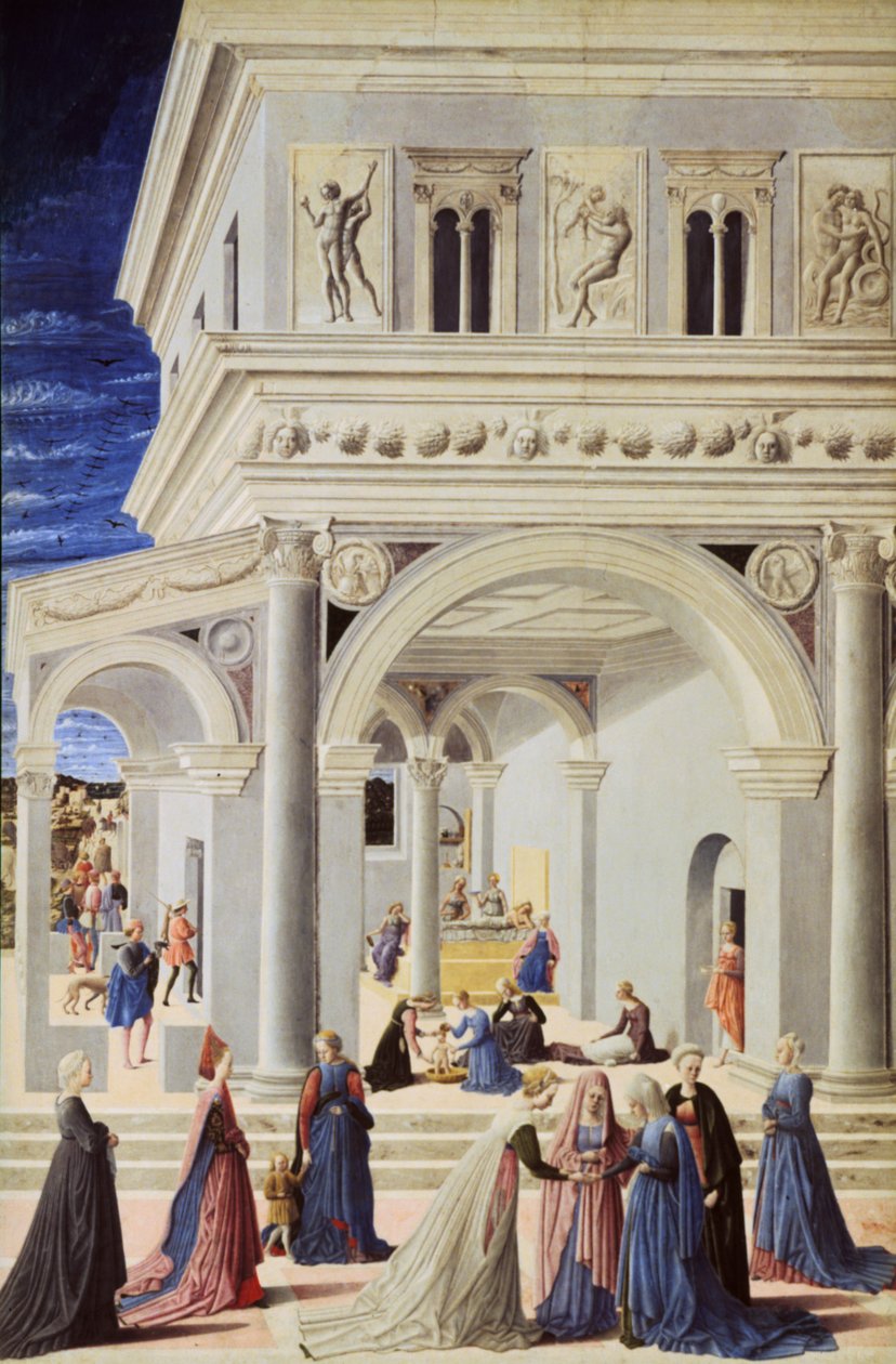 Jomfruens fødsel, 1467 av Fra Carnevale
