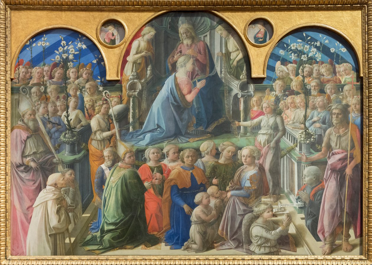 Kroningen av jomfruen av Fra Filippo Lippi