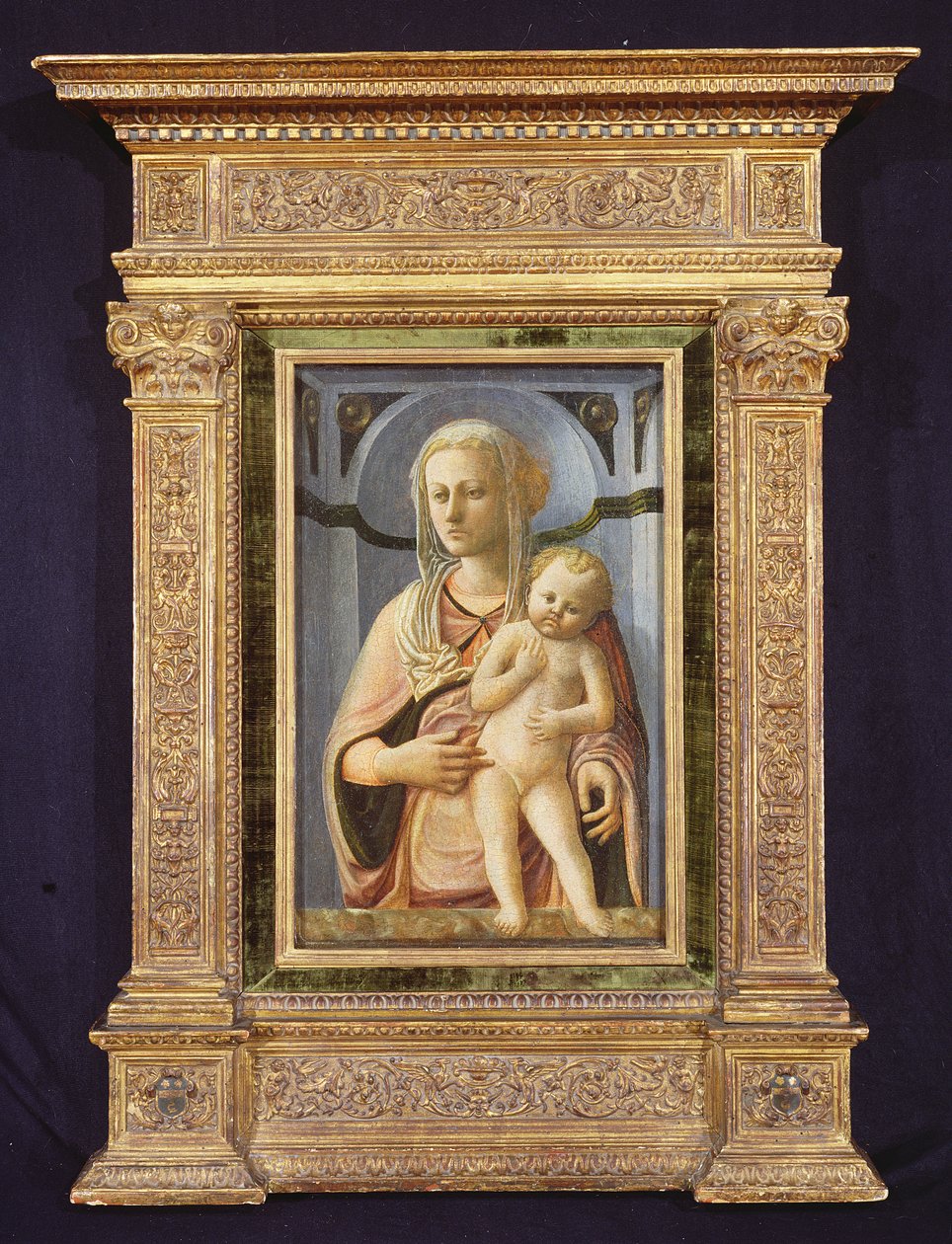 Madonna og barn, ca. 1435 (tempera på panel) av Fra Filippo Lippi