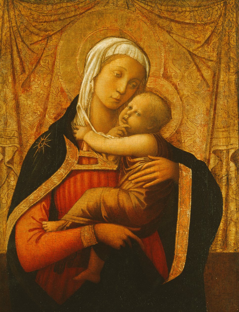 Madonnaen og barnet, av Fra Filippo Lippi