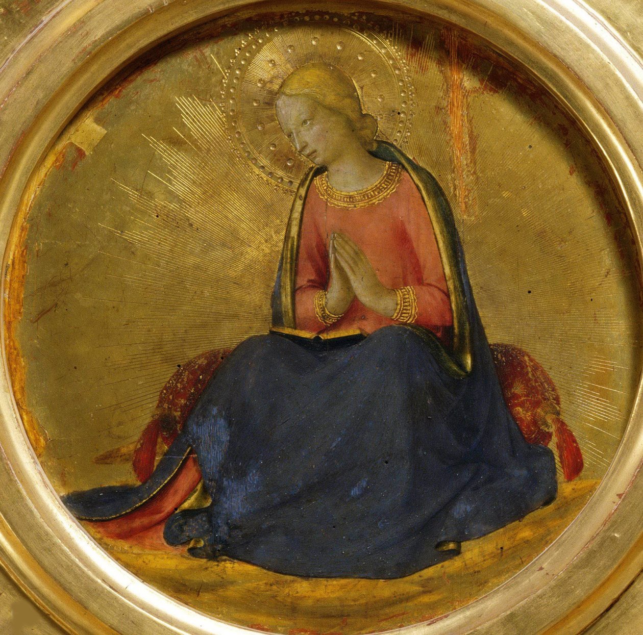 Bebudelsen av Jomfru Maria fra Perugia-altertavlen, ca 1437. av Fra Giovanni Angelico da Fiesole