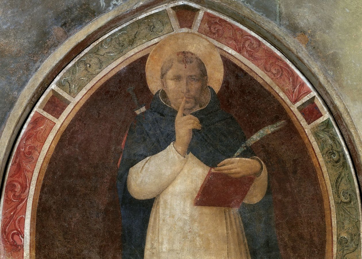 Saint Peter Martyr, 1441-1442.  av Fra Giovanni Angelico da Fiesole