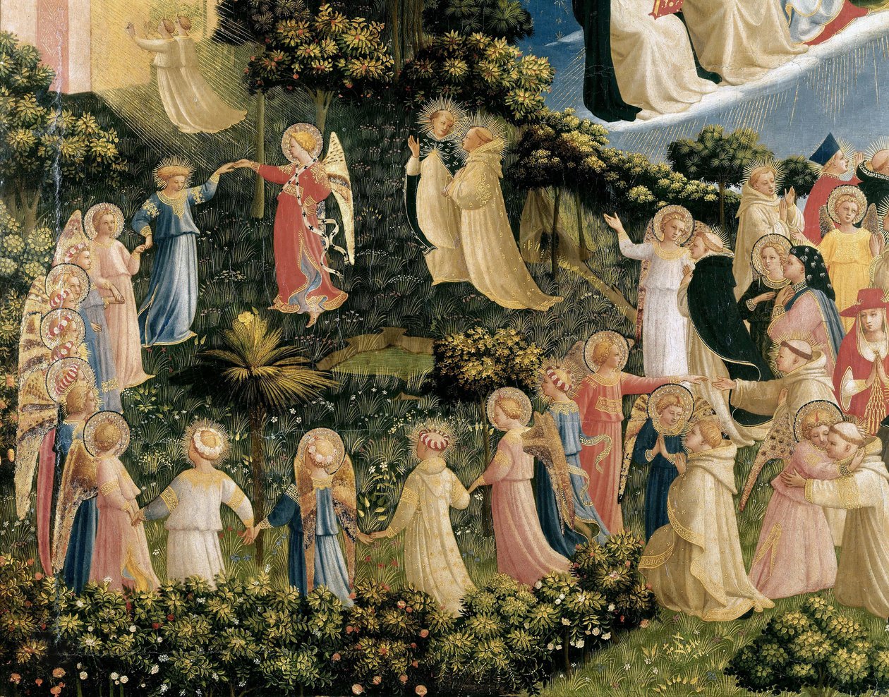 The Last Judgment Detail, ca 1432. av Fra Giovanni Angelico da Fiesole