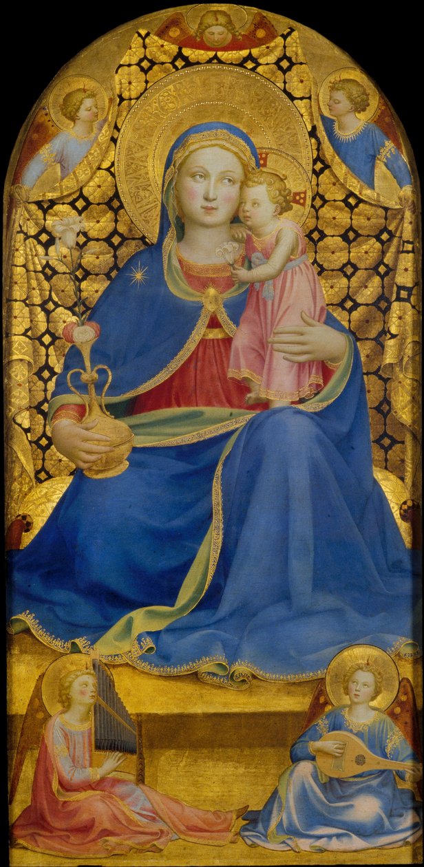 Ydmykhetens jomfru av Fra Giovanni Angelico da Fiesole