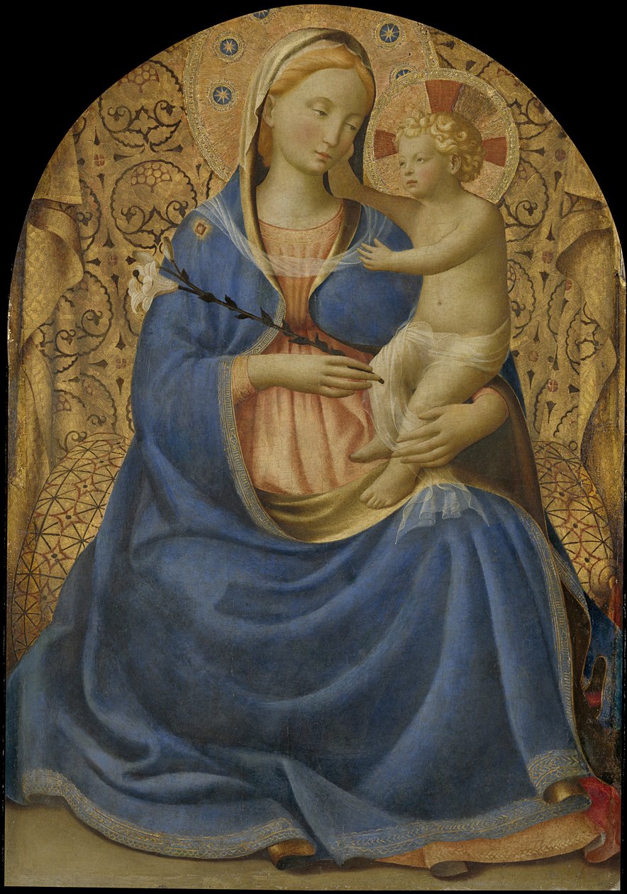 Ydmykhetens jomfru Madonna dell Umilitá, ca. 1440 av Fra Giovanni Angelico da Fiesole