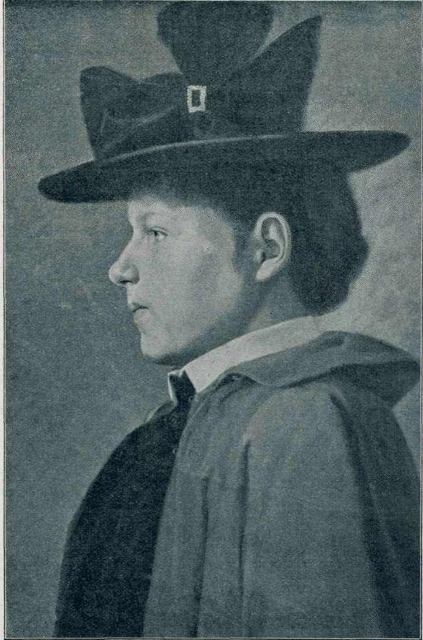 En dame med hatt av Franc Horvat