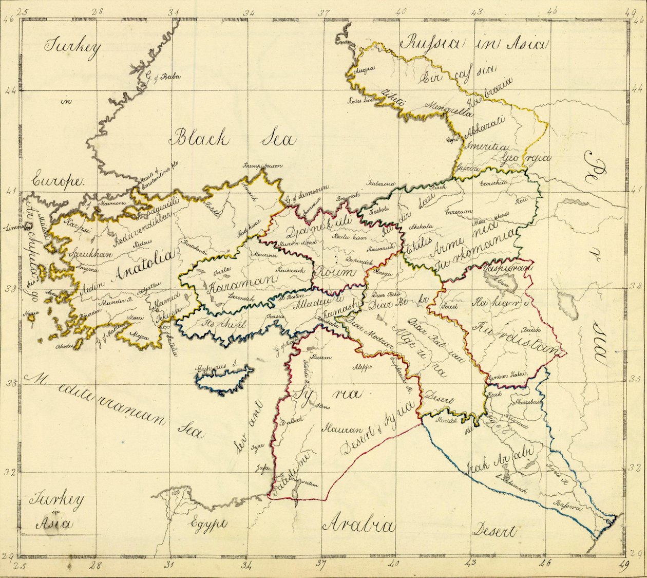 Tyrkia i Asia. av Frances Bowen