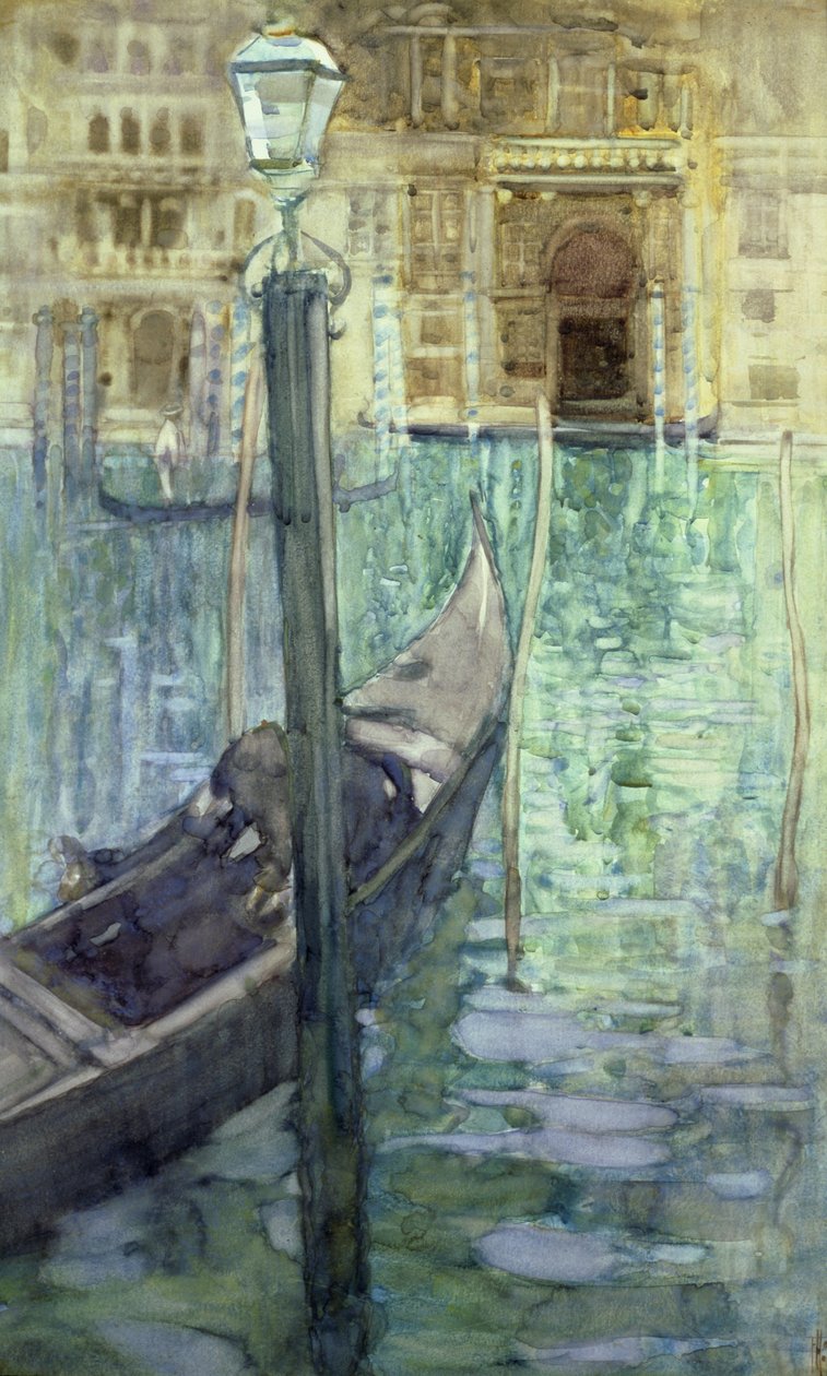 Venezia (akvarell på papir) av Frances Hodgkins