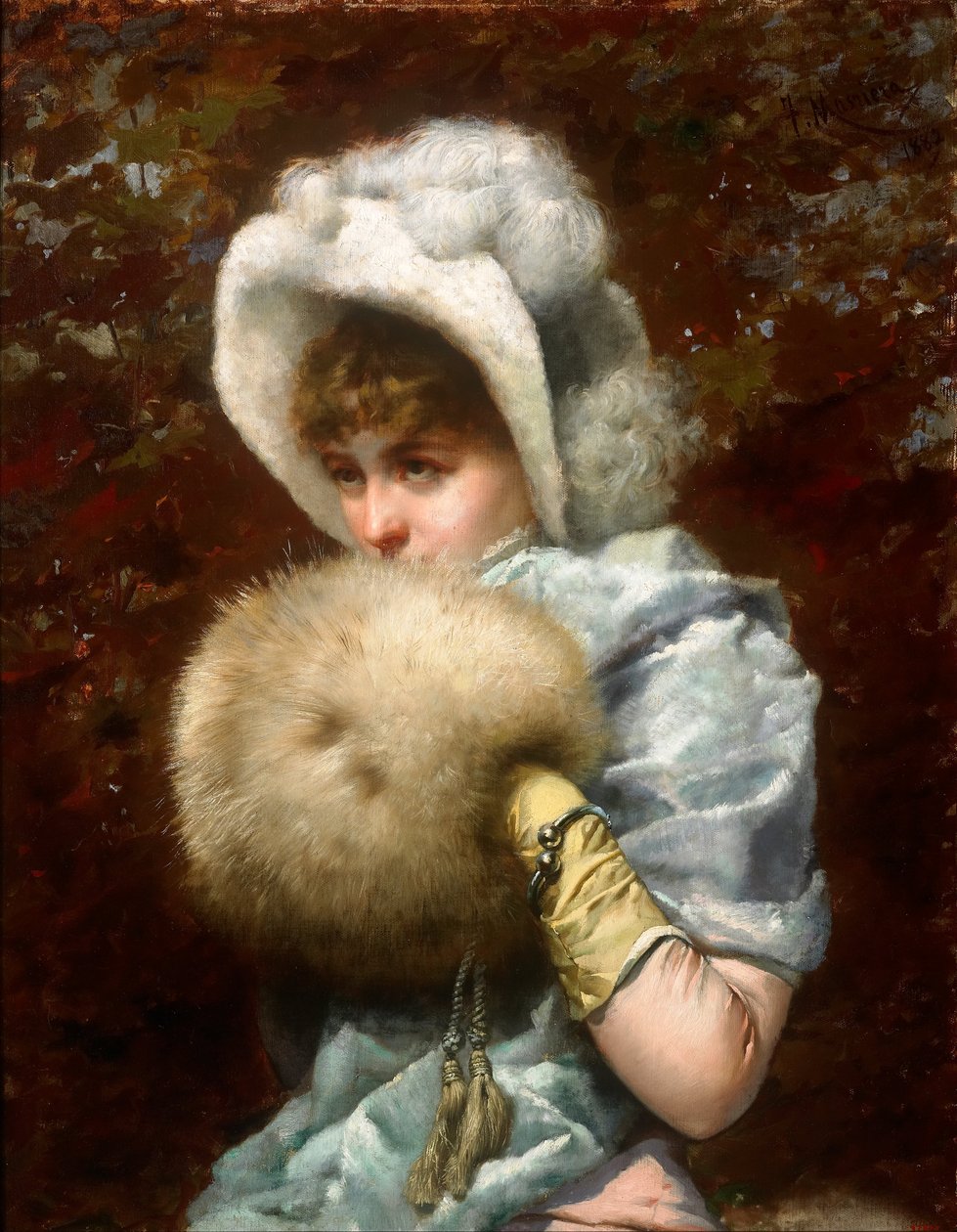 Vinter 1882 av Francesc Masriera