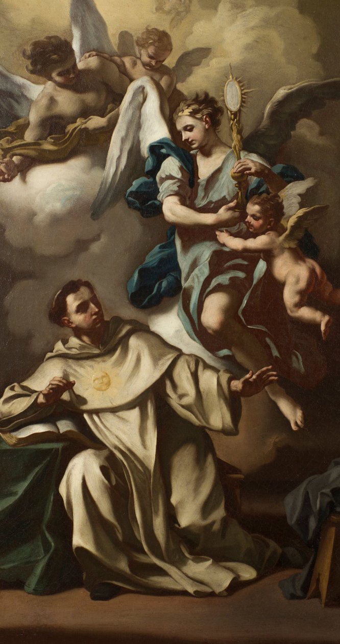 Visning av verten til Saint Thomas Aquinas av Francesco de Mura