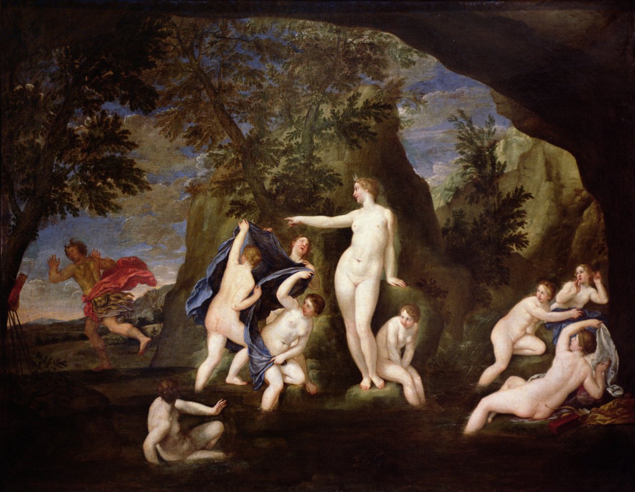 Diana og Actaeon av Francesco Albani