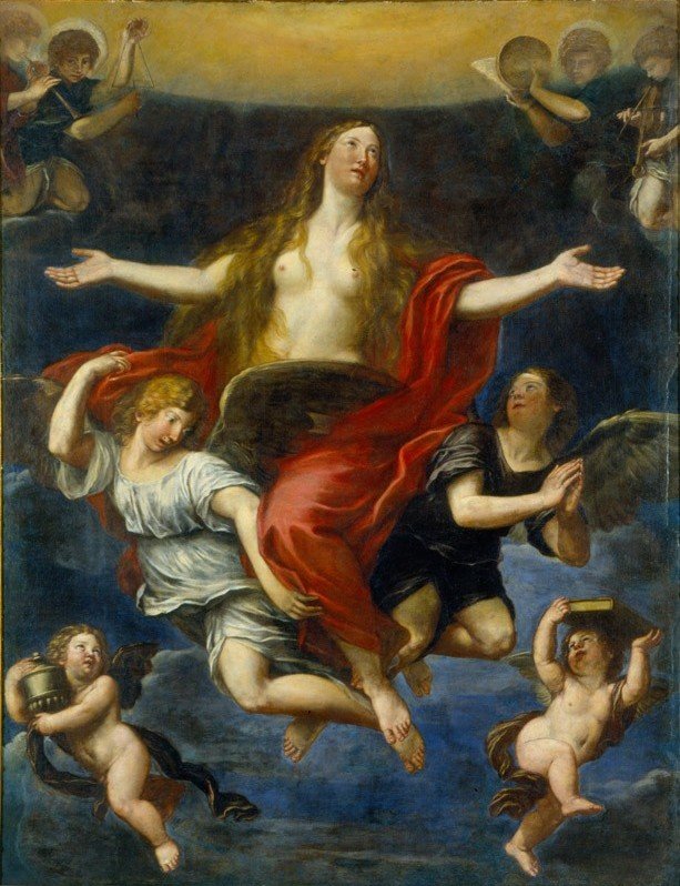Ekstase av Maria Magdalena av Francesco Albani