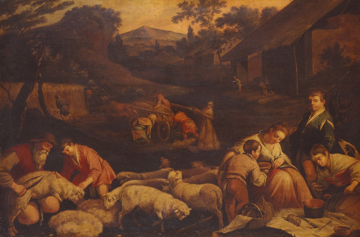 Sommer av Francesco Bassano