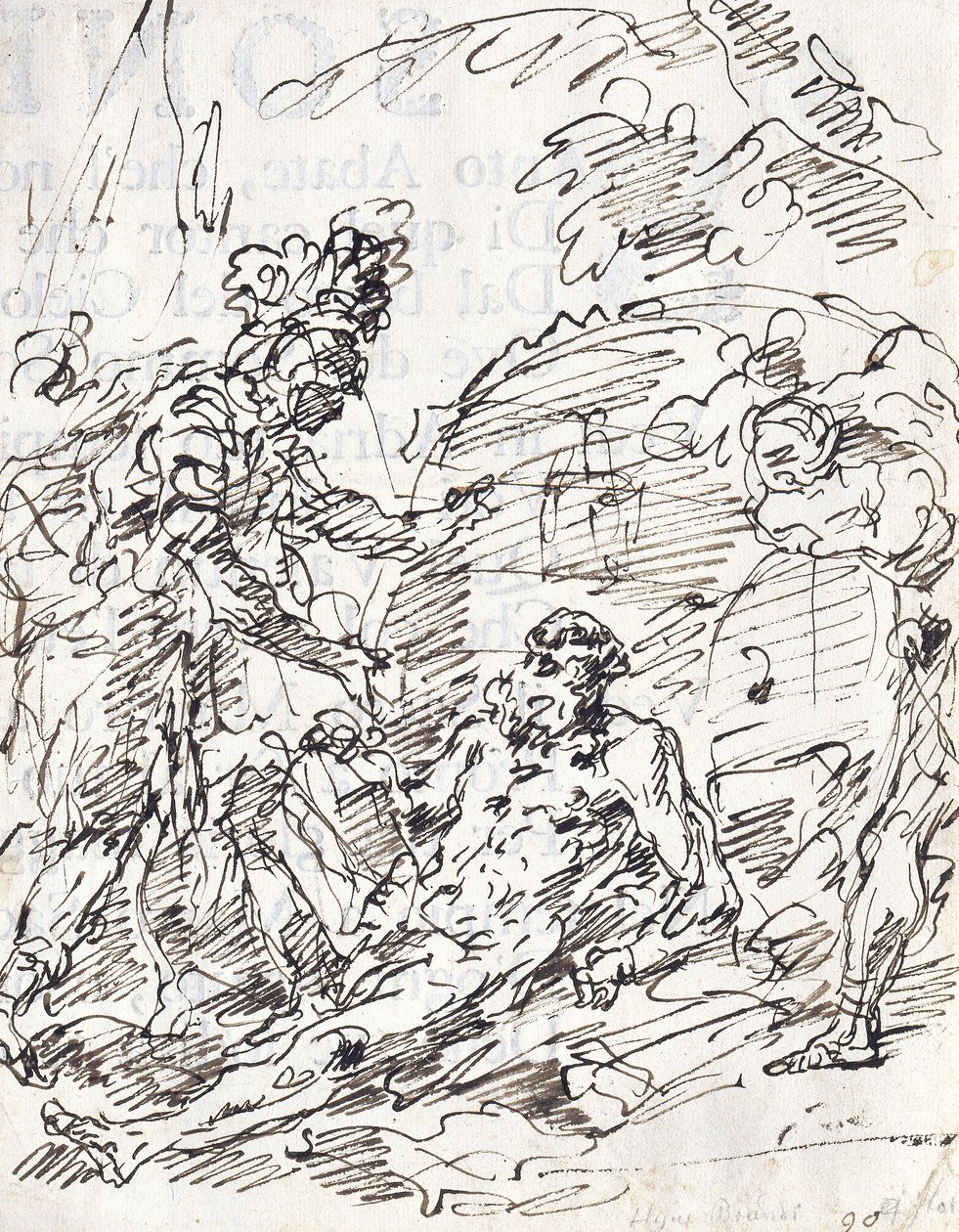 Alexander og Diogenes av Francesco Fontebasso