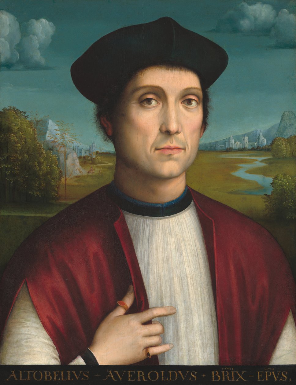Biskop Altobello Averoldo av Francesco Francia