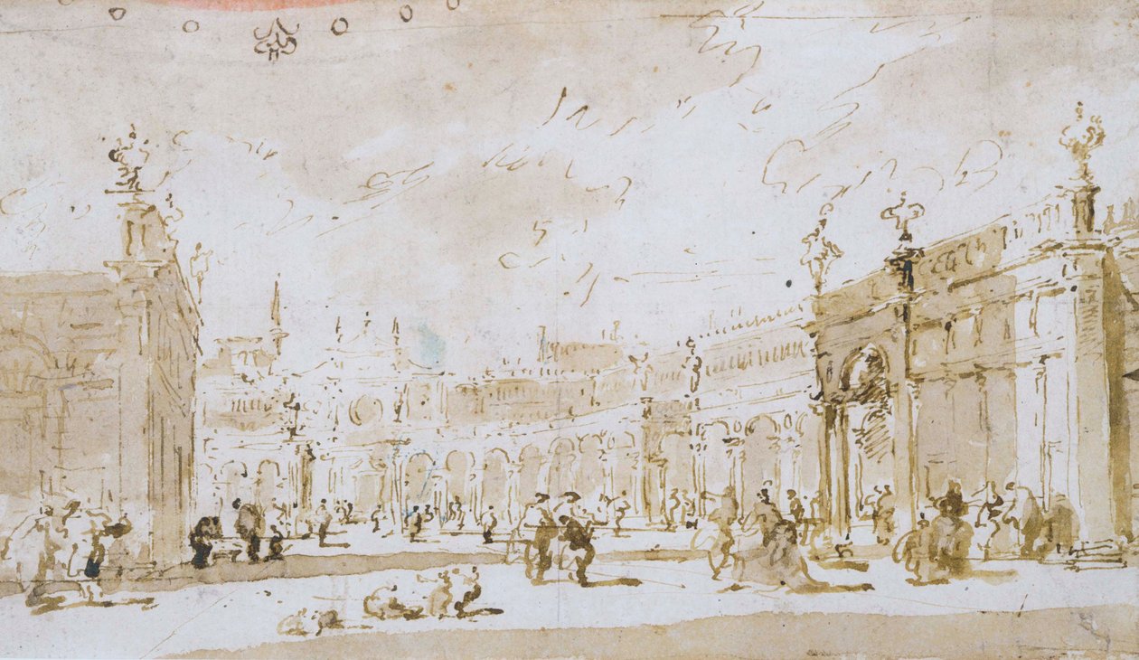 Markusplassen av Francesco Guardi