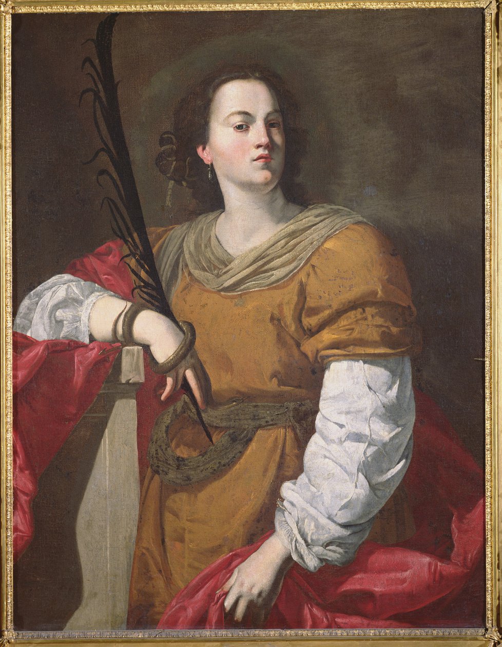 St. Christina den forbløffende, 1637 av Francesco Guarino