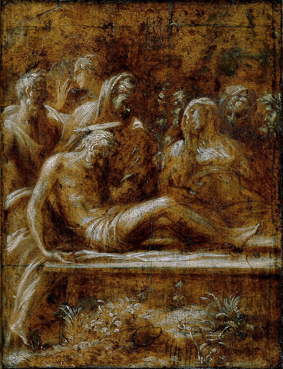 Kristi begravelse av Parmigianino
