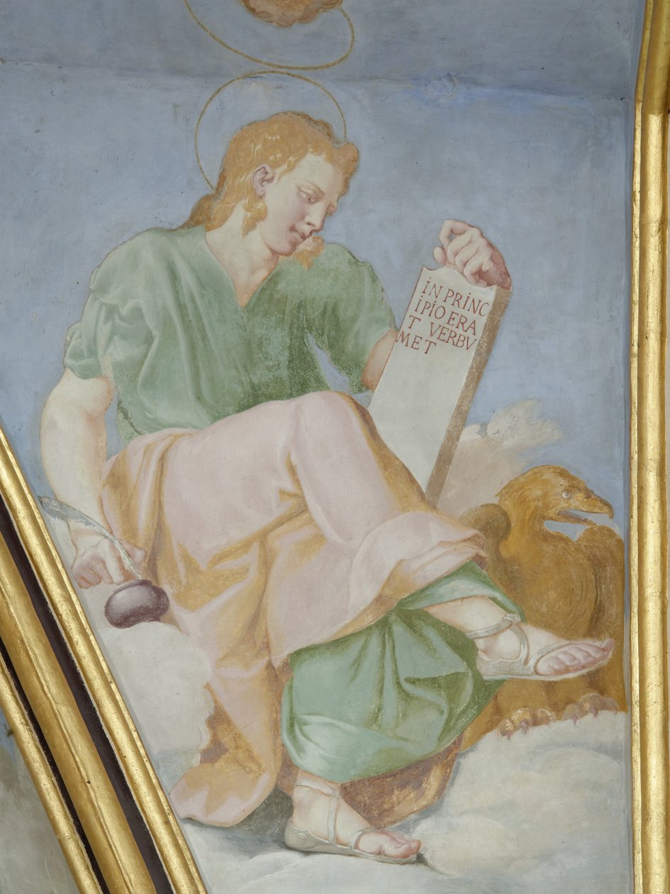 Evangelisten Johannes av Francesco Primaticcio
