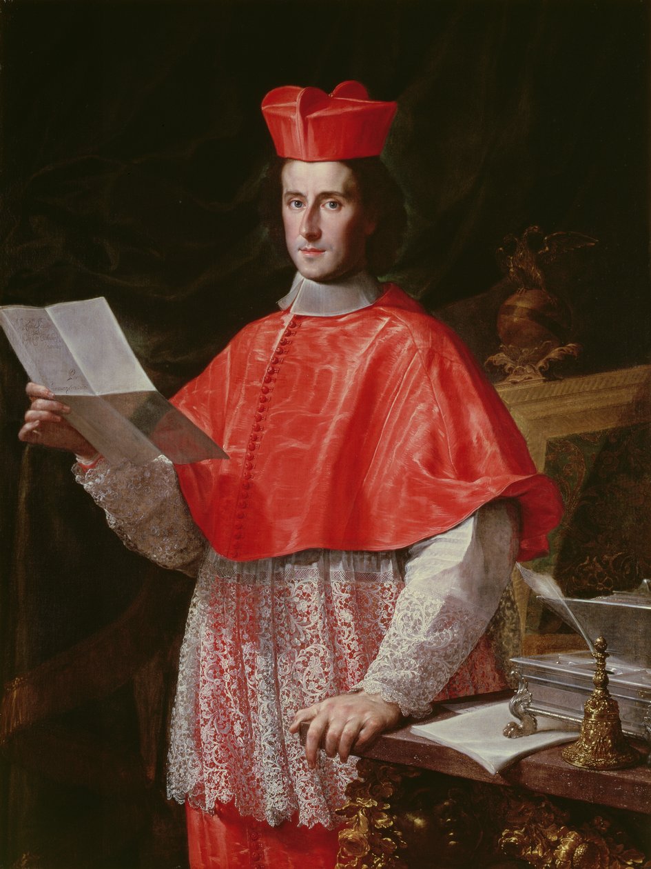 Kardinal Pietro Ottoboni (1610-91), ca. 1700 av Francesco Trevisani
