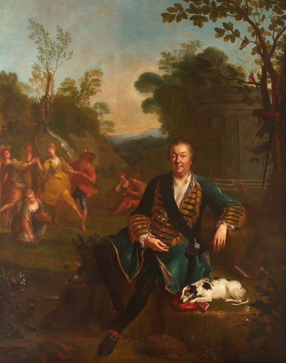 Philippe de Vendome, storprior i Frankrike av Francesco Trevisani
