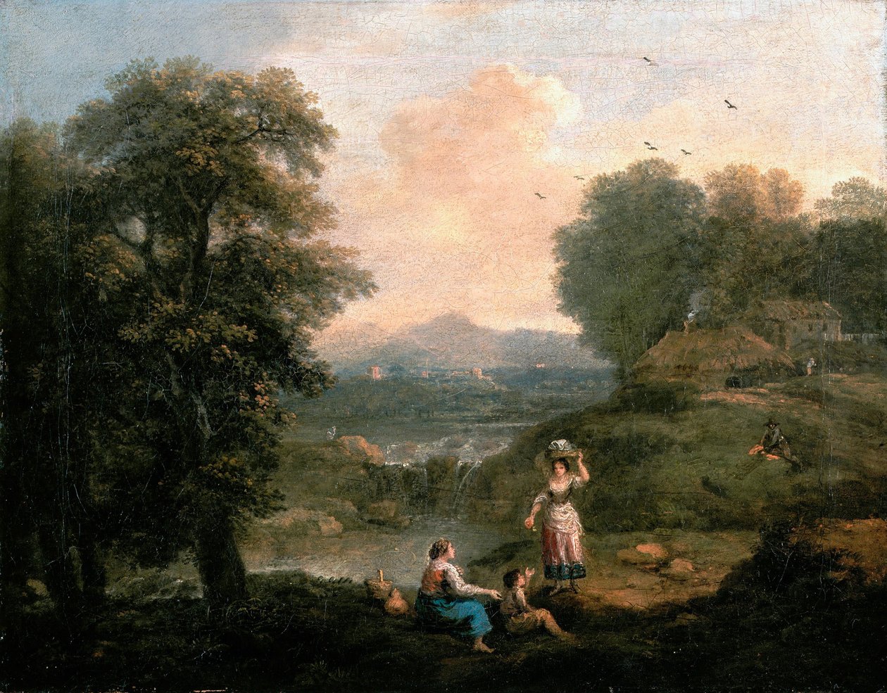 Landskap av Francesco Zuccarelli