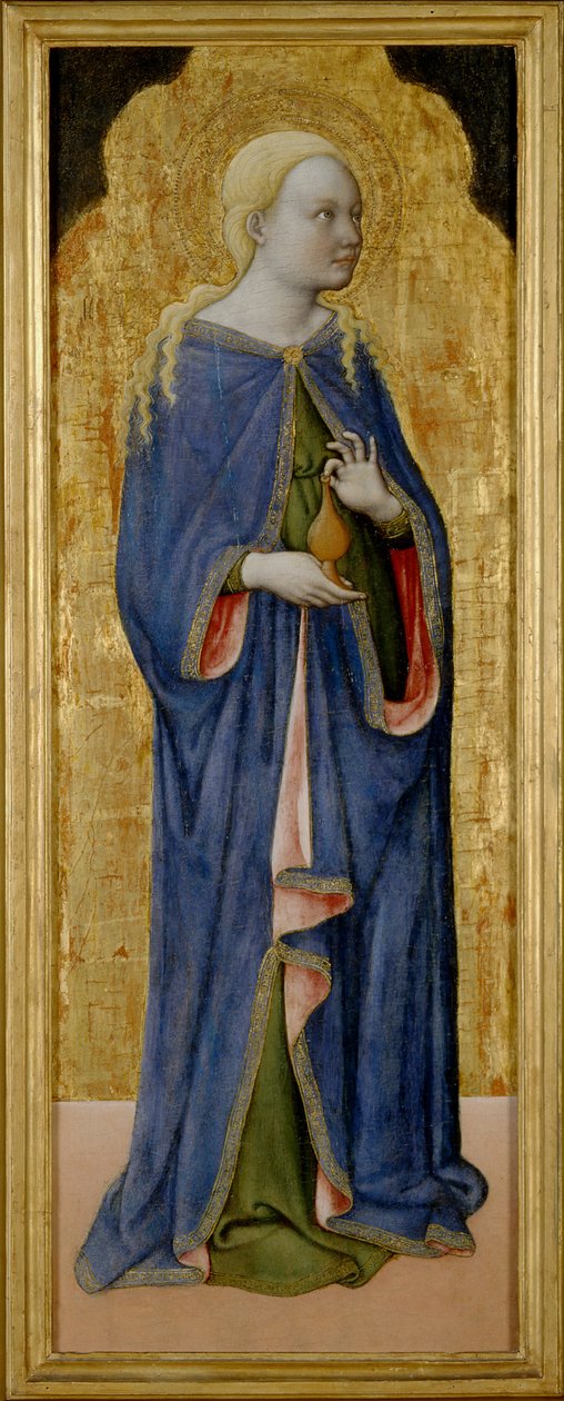 St. Maria Magdalena, 1400-tallet (tempera på panel) av Francesco de