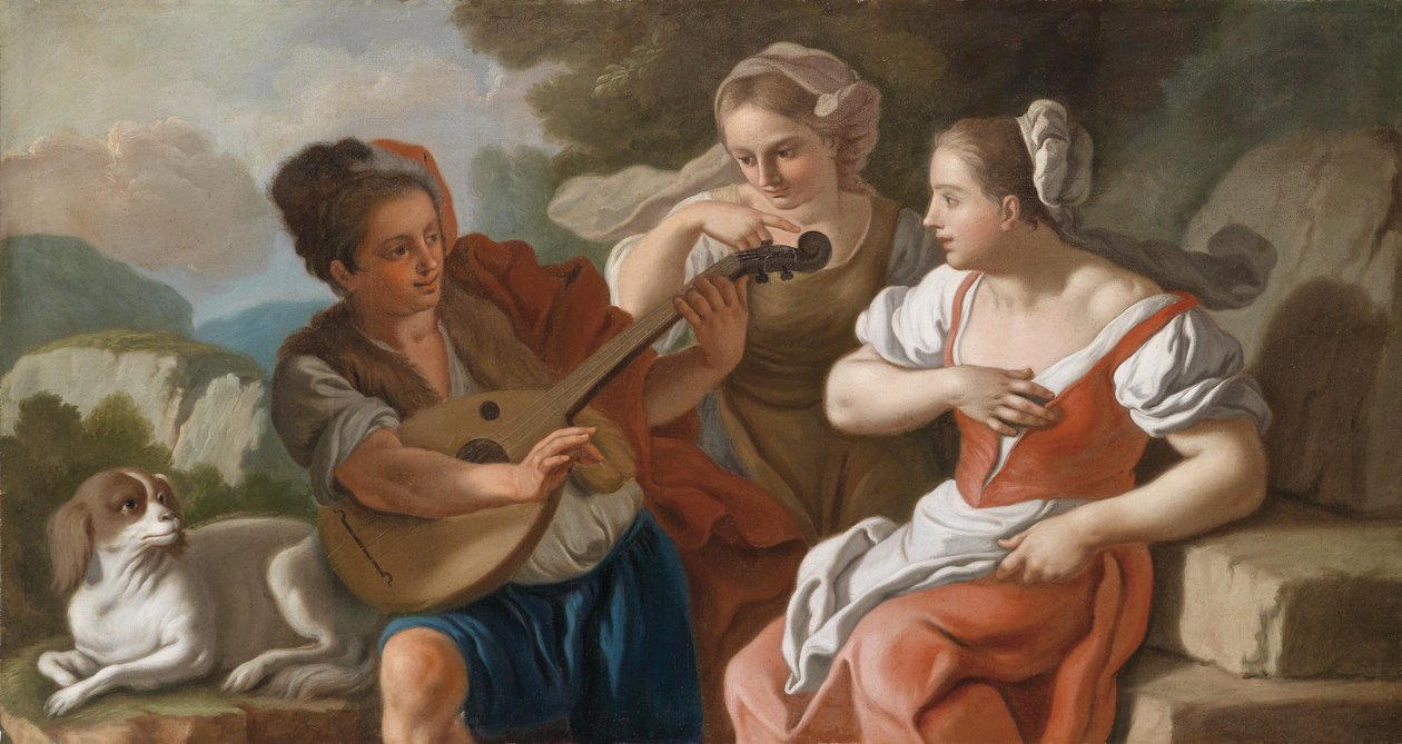 Luttespilleren av Francesco de Mura