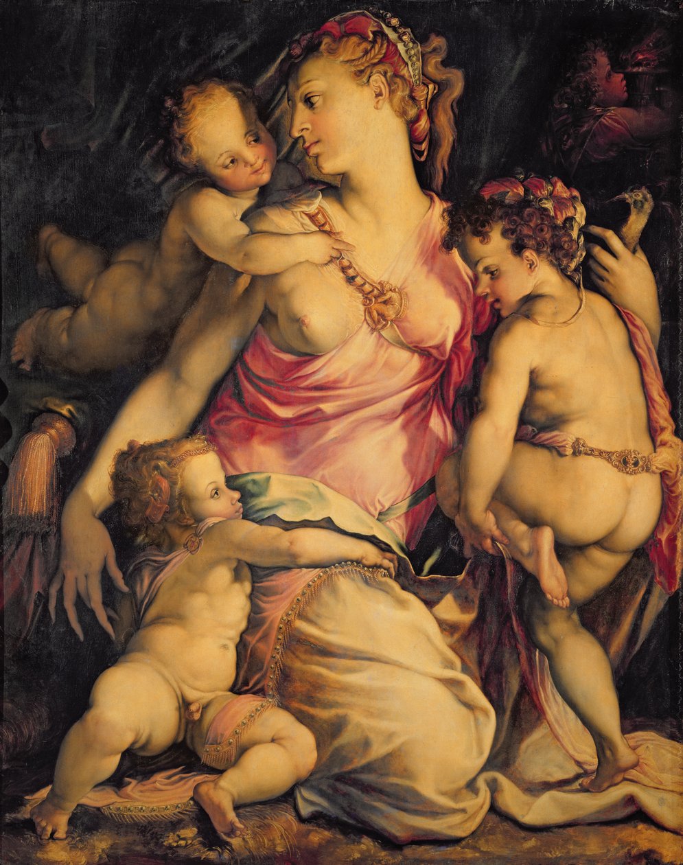 Veldedighet av Francesco de Rossi Salviati Cecchino