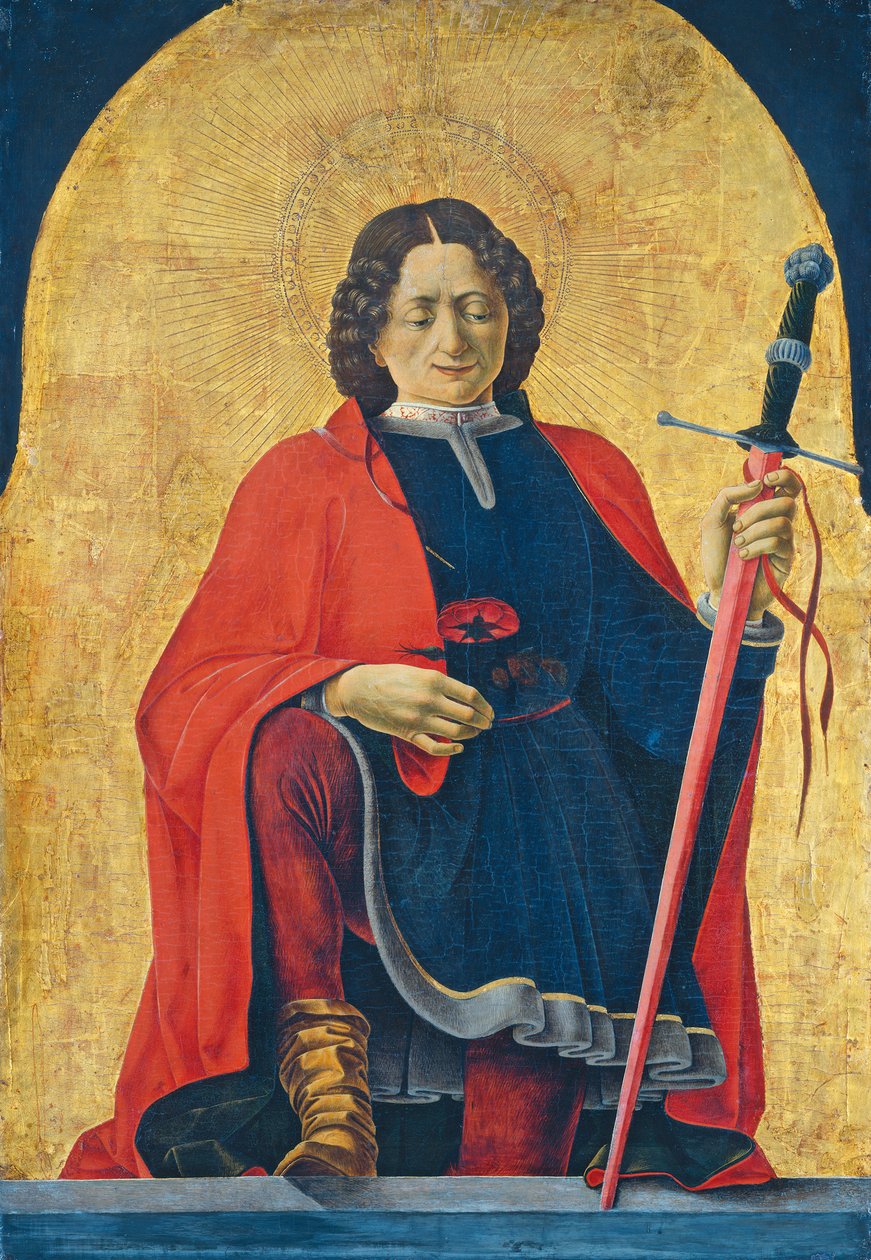 St Florian, ca. 1473-74 (tempera på panel) av Francesco del Cossa