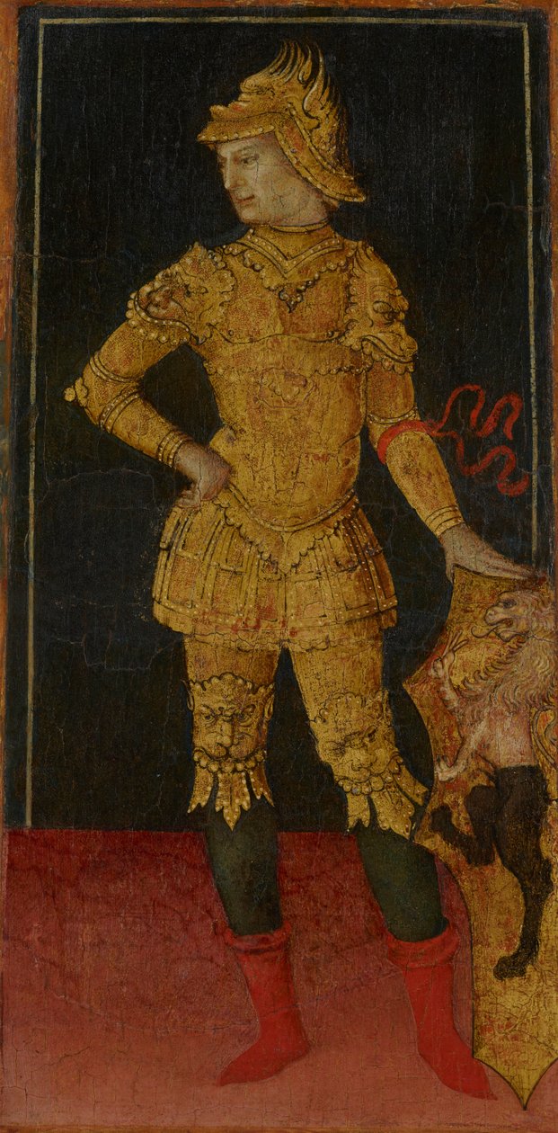 Paris (høyre endepanel) av Francesco di Giorgio