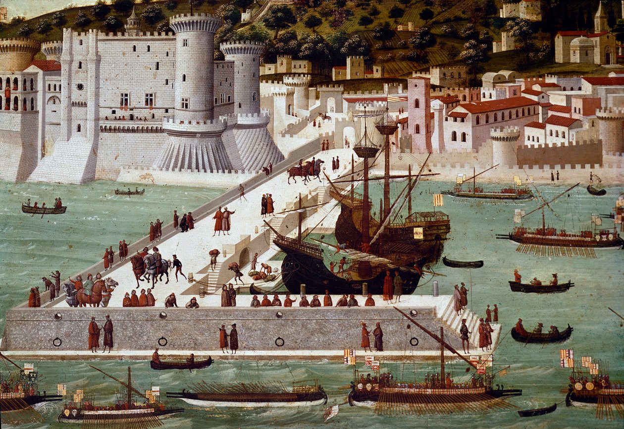 Havnen og byen Napoli: Ferdinand d