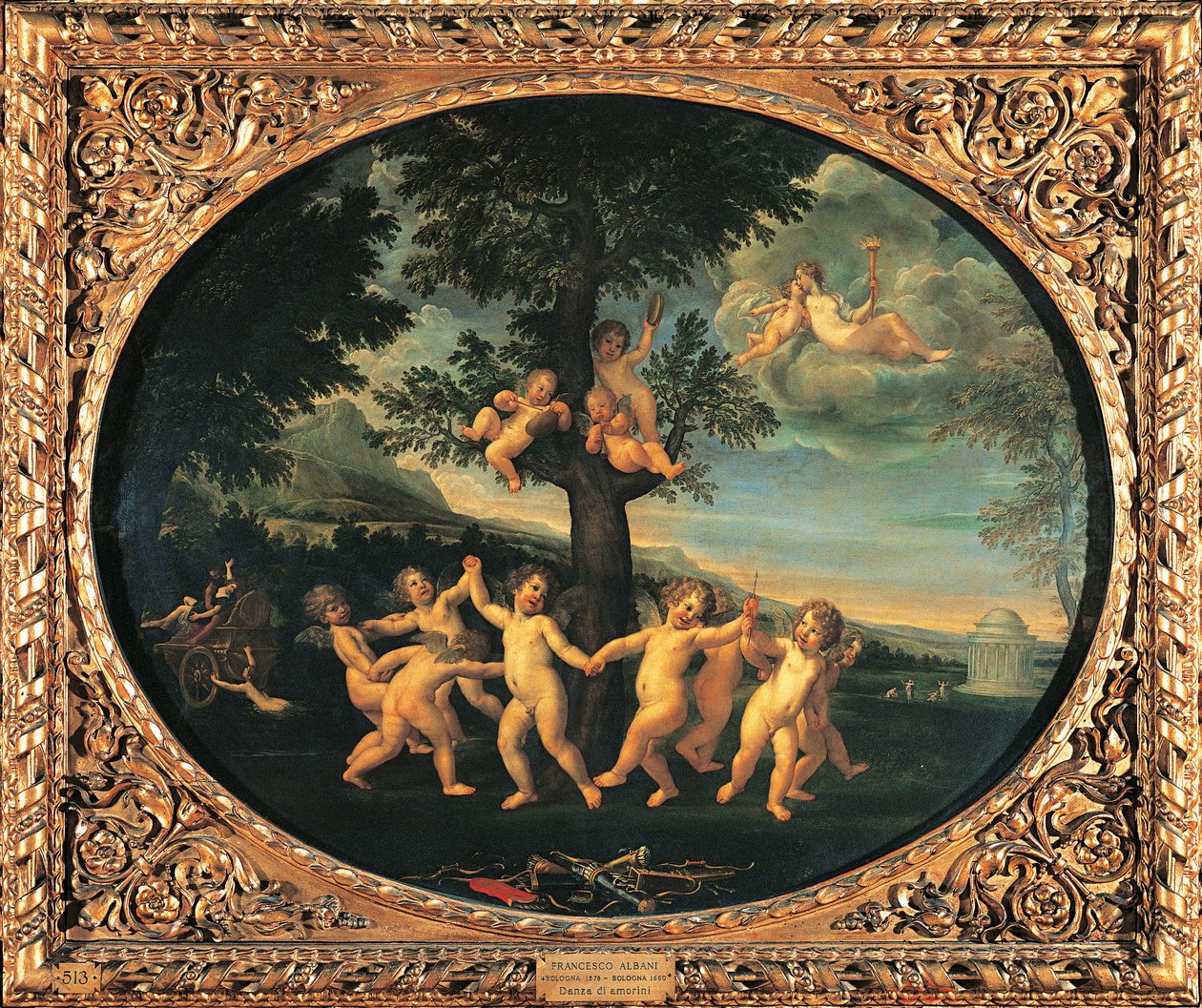 Cupids dans av Francesco Albani